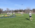 4 Line Spoke Passing – Cross Body lacrosse drill